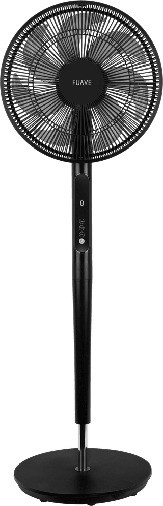 Fuave Quiet Air SF120DCPB Black