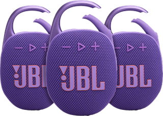 JBL Clip 5 Purple 3-pack