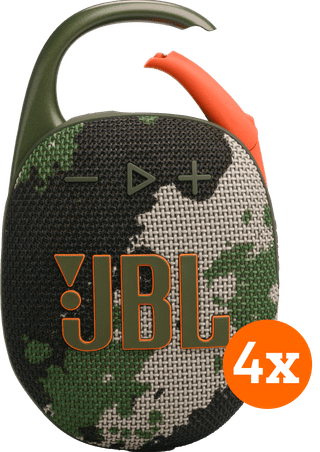 JBL Clip 5 Squad 4-pack