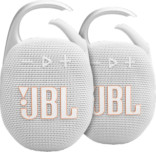 JBL Clip 5 White 2-pack