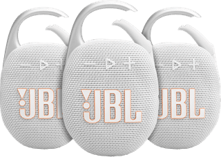 JBL Clip 5 White 3-pack