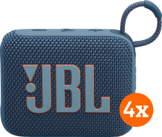 JBL Go 4 Blauw 4-pack