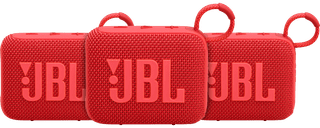JBL Go 4 Red 3-pack