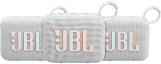 JBL Go 4 White 3-pack