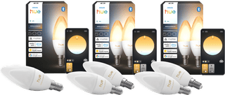 Philips Hue Kaarslamp White Ambiance E14 5-Pack
