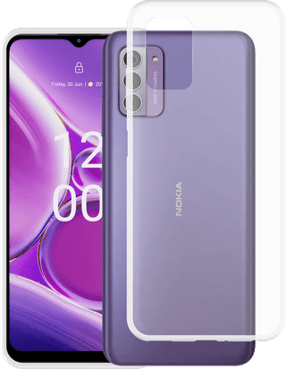 Just in Case Soft Design Nokia G42 Back Cover Transparent