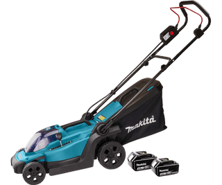 Makita DLM330SM incl. 4,0 Ah Accu + Makita BL1850B LXT 18V 5,0 Ah accu