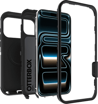Otterbox Defender iPhone 18 Pro Max / 17 Pro Max Full Body Case met MagSafe Zwart