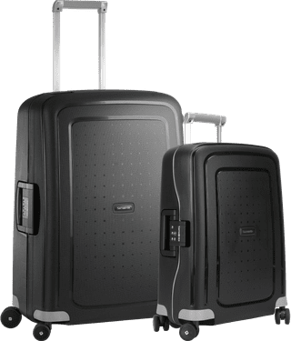 Samsonite S'Cure Spinner 55+69cm Black
