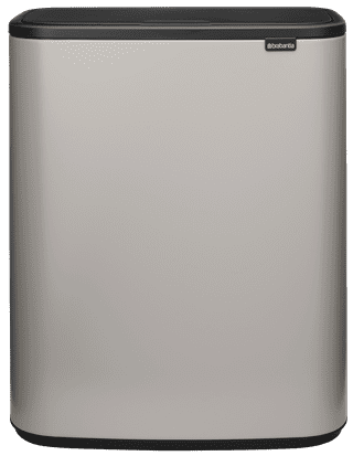 Brabantia Bo Touch Bin 2 x 30 liter Soft Grey