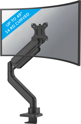 Neomounts NEXT Core DS70PLUS-450BL1 Monitorarm voor 17-49" schermen - Zwart