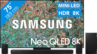 Samsung Neo QLED 8K 75QN800D (2024) + Soundbar