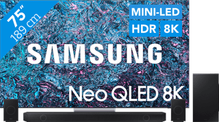 Samsung Neo QLED 8K 75QN900D (2024) + Soundbar