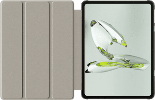 Just in Case Tri-Fold OnePlus Pad Go Book Case Zwart