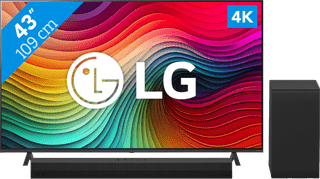 LG 43NANO81T6A (2024) + Soundbar