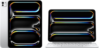 Apple iPad Pro (2024) Nano 11 inches 2TB WiFi + 5G Silver + Apple Magic Keyboard QWERTY