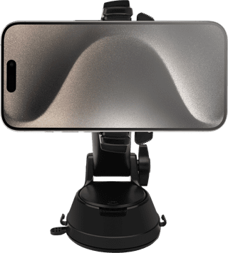 BlueBuilt Universal Car Phone Mount with Suction Cup Dashboard/Windshield