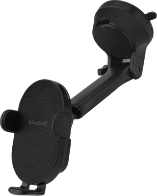 BlueBuilt Auto Telefoonhouder met Zuignap Dashboard/Luchtrooster met Draadloos Opladen