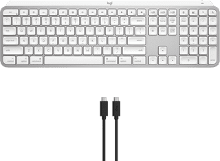 Logitech MX Keys S for Mac Qwerty Wit