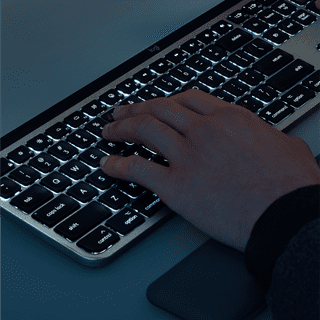 Logitech MX Keys S for Mac Qwerty Wit