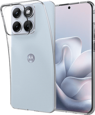 Just in Case KickLite Motorola Edge 70 Fusion Back Cover Transparant