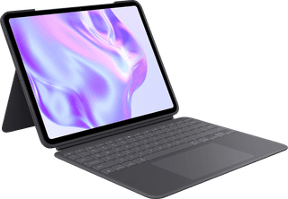 Logitech Combo Touch Apple iPad Pro 13 inches (2025/2024) Keyboard Cover QWERTY Gray