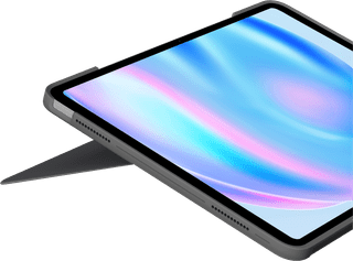 Logitech Combo Touch Apple iPad Air 13" (2026/2025/2024) Toetsenbord Hoes QWERTY Grijs