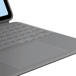 Logitech Combo Touch Apple iPad Air 13" (2026/2025/2024) Toetsenbord Hoes QWERTY Grijs