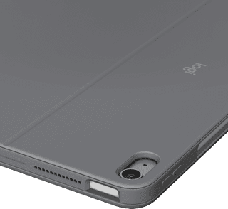 Logitech Combo Touch Apple iPad Air 13" (2026/2025/2024) Toetsenbord Hoes QWERTY Grijs