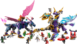 LEGO Ninjago Paarse Drakenduo