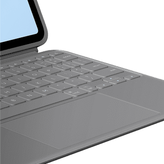 Logitech Combo Touch Apple iPad Air 11" (2026/2025/2024) Toetsenbord Hoes QWERTY Grijs