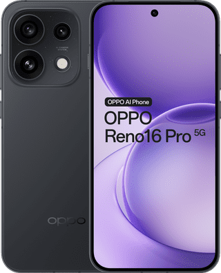 OPPO Reno16 Pro 512GB Zwart 5G