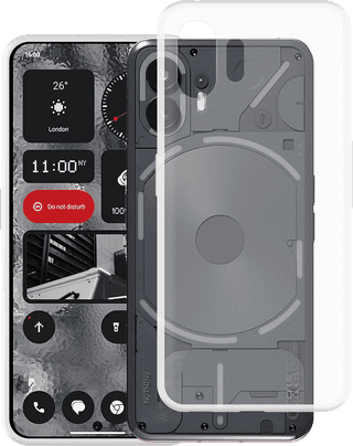 Just in Case Soft Design Nothing Phone (2) Back Cover Transparant