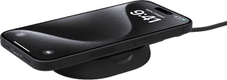 Belkin Boost Charge Pro MagSafe en Qi2 Draadloze Oplader 15W Zwart met Standaard