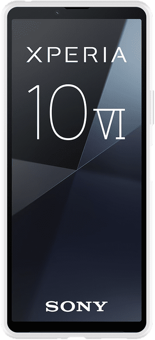 Just in Case Soft Design Sony Xperia 10 VI Back Cover Transparent
