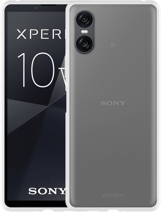 Just in Case Soft Design Sony Xperia 10 VI Back Cover Transparent