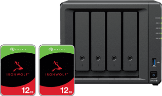 Synology DS425+ + Seagate Ironwolf 12TB Duo Pack