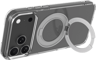 BlueBuilt Protective Back Cover with MagSafe and Stand iPhone 18 Pro Max Transparent