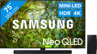 Samsung Neo QLED 4K 75QN90D (2024) + Soundbar