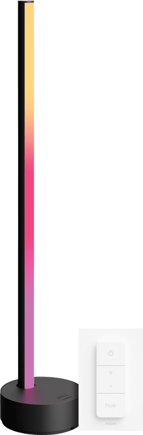 Philips Hue Gradient Signe Table Lamp Black + Dimmer