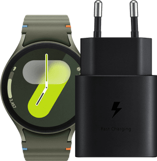 Samsung Galaxy Watch 7 Groen 44mm + Oplader 25W