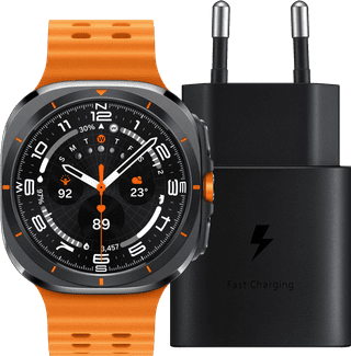 Samsung Galaxy Watch Ultra 4G Gray/Orange 47mm + Charger 25W