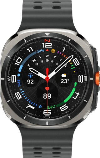 Samsung Galaxy Watch Ultra (2025) 4G Titanium Zilver 47mm