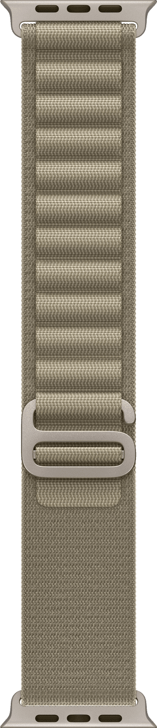 Apple Watch 44/45/46/49mm Alpine Watch Strap Olive Green - Large