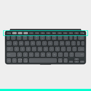 Logitech Keys-To-Go 2 Grafiet Qwerty