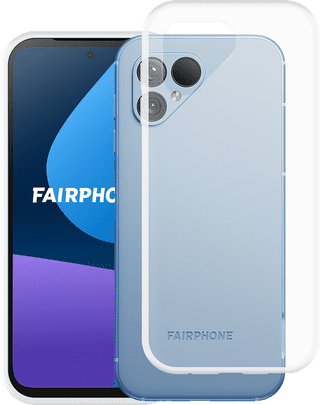 Just in Case Soft Design Fairphone 5 Back Cover Transparent