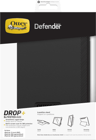 OtterBox Defender Apple iPad Pro 11 inch (2025/2024) Full Body Case Zwart