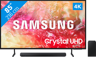 Samsung Crystal UHD 85DU7100 (2024) + Soundbar