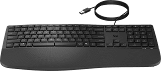 HP 480 Comfort Wired Keyboard QWERTY