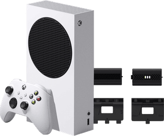 Xbox Series S + BlueBuilt Oplaadbare Batterijen